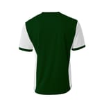 A4 Apparel NB3017 FOREST/WHITE back