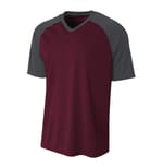 MAROON/GRAPHITE