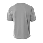 A4 Apparel NB3381 ATHLETIC HEATHER back