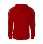 A4 Apparel NB4004 SCARLET/GRAPHITE back