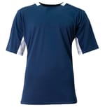 A4 Apparel N4191 NAVY/WHITE left