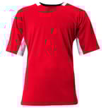 A4 Apparel N4191 SCARLET/WHITE left