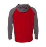 A4 Apparel NB4234 SCARLET/GRAPHITE back