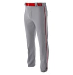 GREY/SCARLET