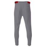 A4 Apparel NB6178 GRAY/CARDINAL back