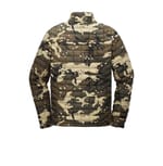 The North Face NF0A3LH2 Burnt Olive Green Woodchip Camo Print back