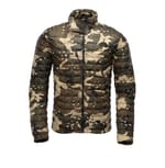 Burnt Olive Green Woodchip Camo Print