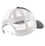 The North Face NF0A4VUA Asphalt Grey/ TNF White back