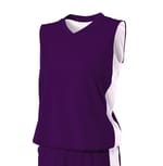 PURPLE/WHITE