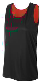 A4 Apparel NW2375 BLACK/RED left