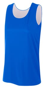 A4 Apparel NW2375 ROYAL/WHITE left