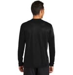 Port & Company PC380LS Jet Black back