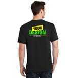 Port & Company PC54 Jet Black back