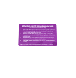 DTFX PVC-ID-Cards Purple back