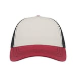 White/ Burgundy/ Black