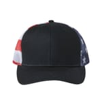 Black/ USA Flag