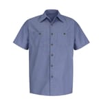 Denim Blue Microcheck