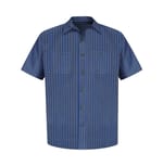 Grey/ Blue Stripe