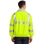 Port Authority SRJ754 Safety Yellow/ Reflective back