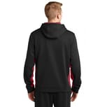 Sport-Tek ST235 Black/ Deep Red back