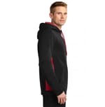 Sport-Tek ST235 Black/ Deep Red right