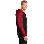 Sport-Tek ST236 Black/ Deep Red right