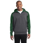 Graphite Heather/ Forest Green