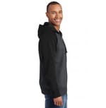Sport-Tek ST269 Graphite Heather/ Black right