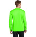 Sport-Tek ST340LS Neon Green back