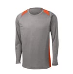 Vintage Heather/ Deep Orange
