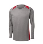 Vintage Heather/ True Red