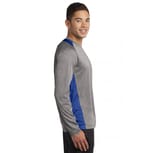 Sport-Tek ST361LS Vintage Heather/ True Royal right