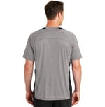 Sport-Tek ST361 Vintage Heather/ Black back
