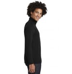 Sport-Tek ST407 Black Triad Solid right