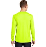 Sport-Tek ST450LS Neon Yellow back