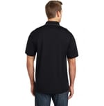 Sport-Tek ST653 Black/ Iron Grey back