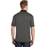 Sport-Tek ST667 Graphite Heather/ Black back