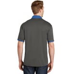 Sport-Tek ST667 Graphite Heather/ True Royal back