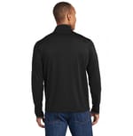 Sport-Tek ST853 Black/ Charcoal Grey back
