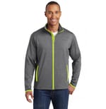 Charcoal Grey Heather/ Charge Green