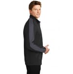 Sport-Tek ST861 Black/ Iron Grey right