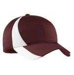 Maroon/ White