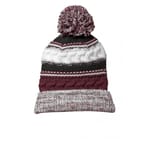 Maroon/ Black/ White color