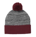 Maroon/ Grey Heather
