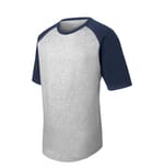 Heather Grey/ Navy
