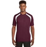 Maroon/ White