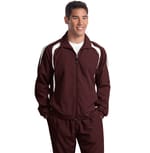Maroon/White