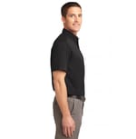 Port Authority TLS508 Black/Lt Stone right