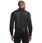Port Authority TLS608 Black/ Light Stone back