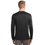 Sport-Tek TST350LS Black back